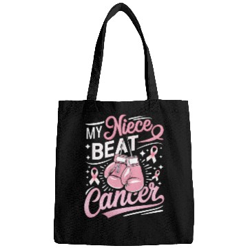 Discover My Niece Beat Cancer Breast Cancer Awareness Bags