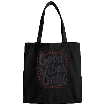 Discover Positive QuoteTypography Bags