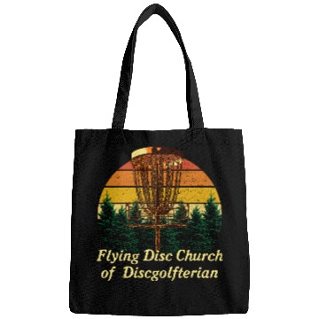 Discover Flying Disc Church Funny Disc Golf Humor Golfer Da Bags