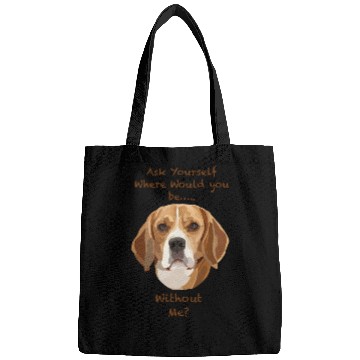Discover Beagle dog Ask Yourself Bags