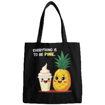 Discover Everything is to be Pine - Cute Pineapple Design Bags