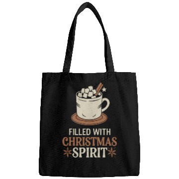 Discover Filled With Christmas Spirit Mug and Marshmallows Bags