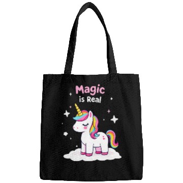Discover Magic Is Real: Unicorn Fantasy Dreamscape for Bags