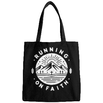 Discover Running on Faith Bags