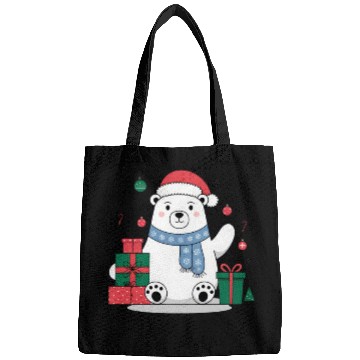Discover Cute Christmas Polar Bear Bags