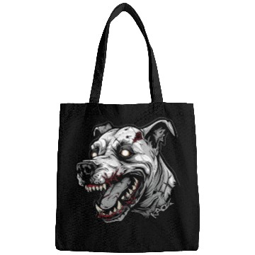 Discover White Zombie Dog Head Bags