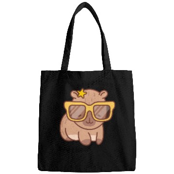 Discover Chill Capybara Vibes Bags