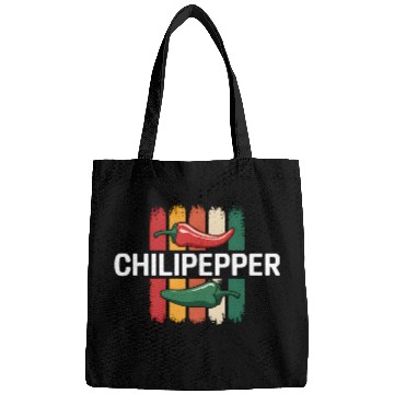 Discover Chili Pepper Retro Vibe Bags