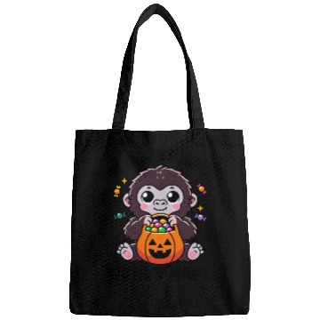 Discover Kingkong's Candy Haul Halloween Trick-or-Treat Bag Bags