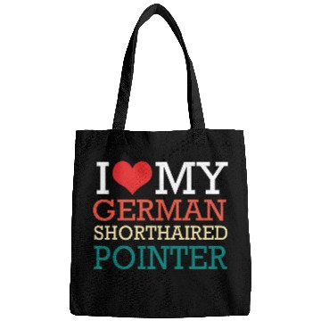 Discover GSP Owner I Love My German Shorthaired Pointer Bags