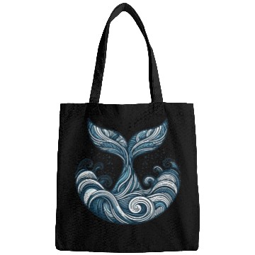 Discover Whale Tail and Waves Bags