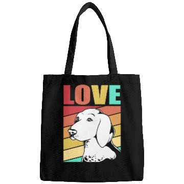 Discover Retro German Shorthaired Pointer Dog I Love My GSP Bags