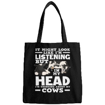 Discover I Think About My Cow Listens Bags