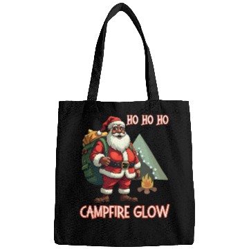 Discover Ho Ho Ho campfire glow. Bags