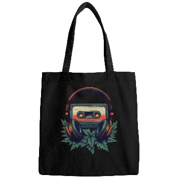 Discover Retro Beats: Old School Cassette Bags"