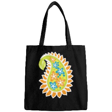 Discover Vibrant Floral Paisley Pattern Bags