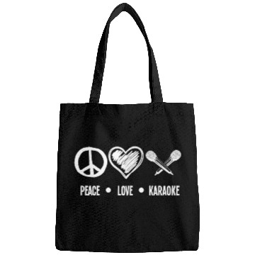 Discover Peace Love Karaoke - Your Passion Bags