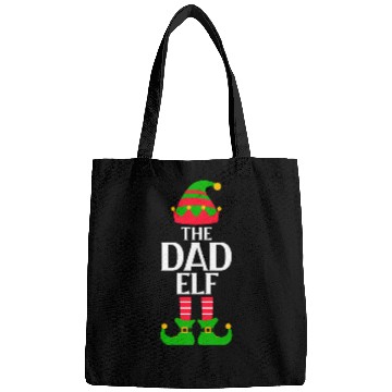 Discover The Dad Elf Christmas Bags