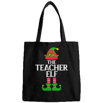 Discover The Teacher Elf Christmas Bags