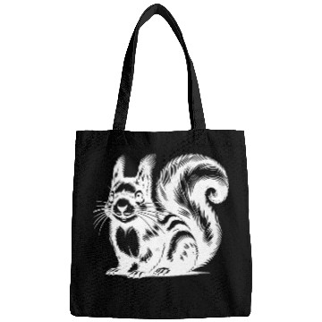 Discover Realistic Squirrel Tattoo Drawing Bags
