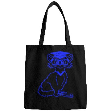 Discover College Degree Cat School-leaving Certificate Pass Bags