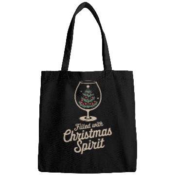Discover Filled with Christmas Spirit Glass Bags