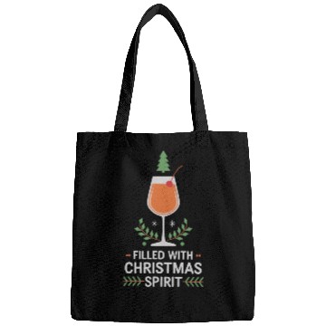 Discover Filled With Christmas Spirit Cheerful Holiday Bags