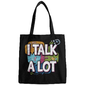 Discover I Talk A Lot 4 Bags