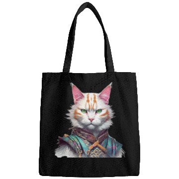 Discover Samurai Cat Guardian Bags