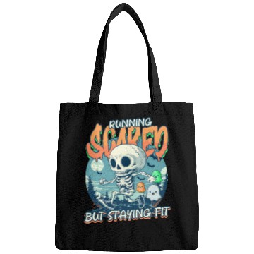Discover Halloween Runner Running Scared But Staying Fit Bags