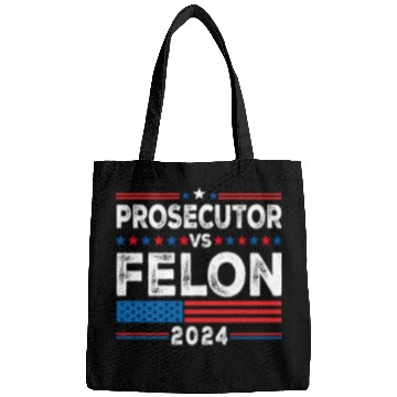 Discover Funny Voting Election 2024 Prosecutor vs Felon Bags