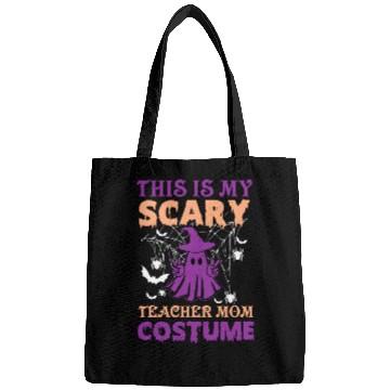 Discover Scary Teacher Halloween Bags Sublimation Designs