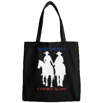 Discover Make America Cowboy Again Bags