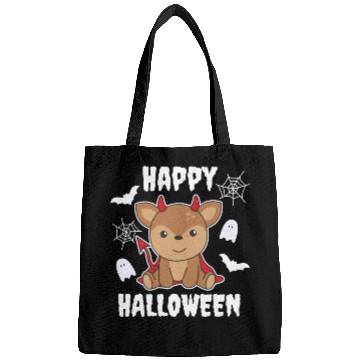 Discover Deer Happy Halloween Cute Devil Witch Costume Bags