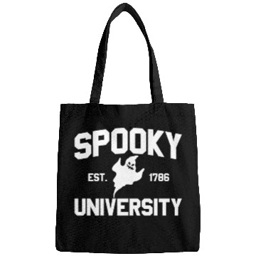 Discover Spooky University Established 1786 Ghost U Spookyu Bags