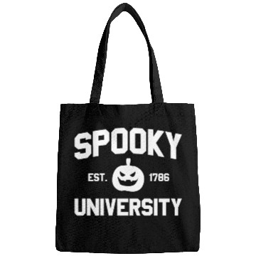 Discover Spooky University Established 1786 Pumpkin Uspooky Bags