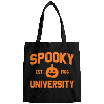 Discover Spooky University Established 1786 Pumpkin Uspooky Bags