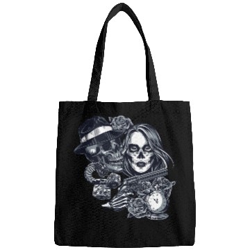 Discover Chicano Street Art Graphic Bags