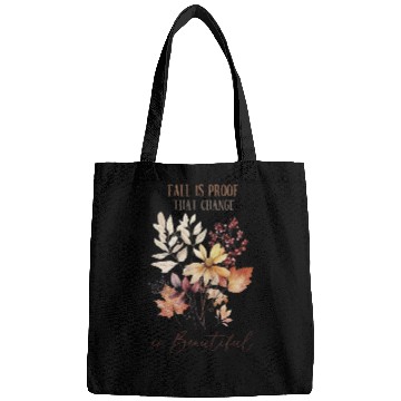 Discover Beautiful Change - Fall Leaves Inspiration Bags