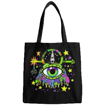 Discover Crazy Psychedelic Pop Punk Monster Bags