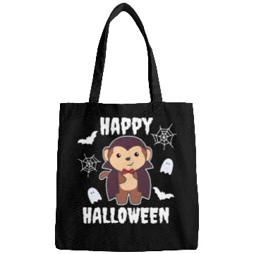 Discover Monkey Happy Halloween Cute Vampire Costume Bags