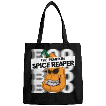 Discover Pumpkin spice reaper halloween style coffee Bags