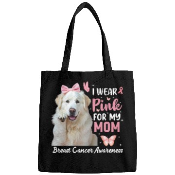 Discover I wear Pink Great Pyrenees Bags