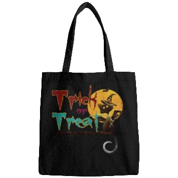 Discover Trick or Treat Black Cat Bags