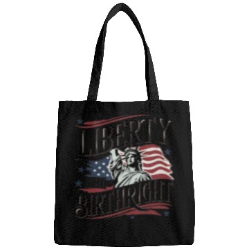 Discover Liberty is My Birthright – Elegant Freedom Design Bags