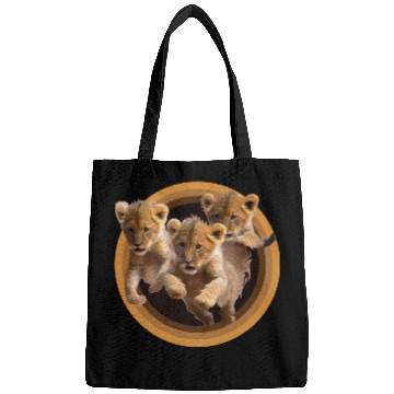 Discover Kittens, Lion cubs Bags