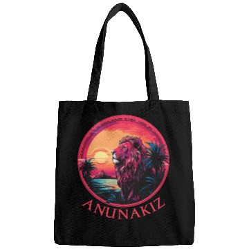 Discover Anunakiz Lion of Ishtar’s Horizon Bags