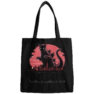 Discover Catzilla: Fierce Feline Monster Bags