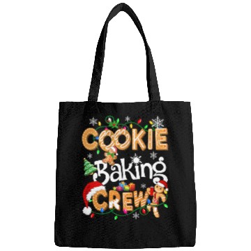 Discover Cookie baking crew Cooking Lover Xmas Gingerbread Bags