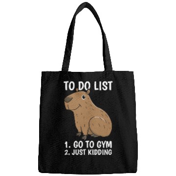Discover Capybara Procrastination Bags